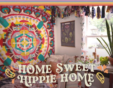 Home Sweet Hippie Home from Earthbound Trading Co                   