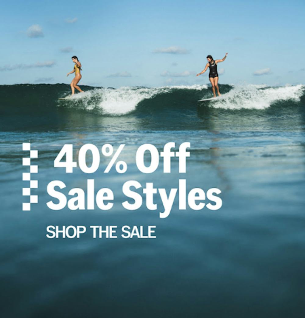 40% Off Sale Styles