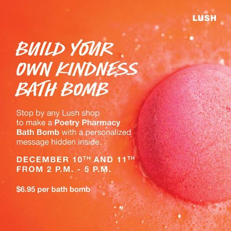 Make Your Own BATH BOMB! from LUSH