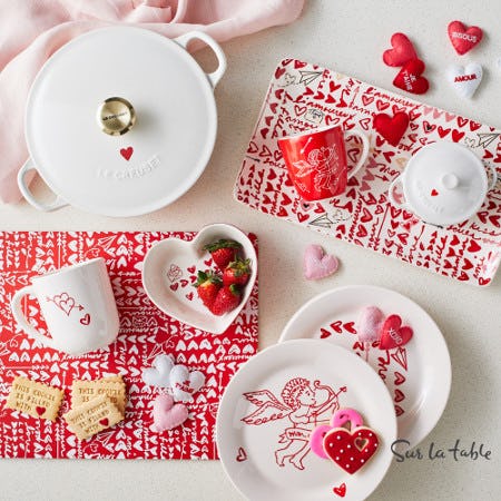 Be mine! Valentine's gifts from the heart from Sur La Table
