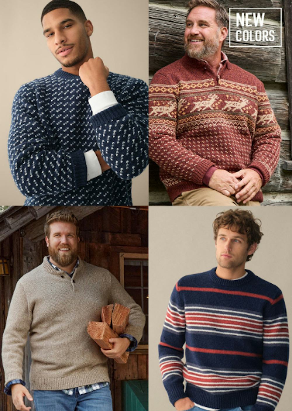 Authentic Ragg Wool Sweaters