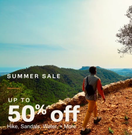 Summer Sale: Up to 50% Off