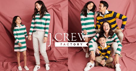 Up to 60 off storewide! from J.Crew Factory