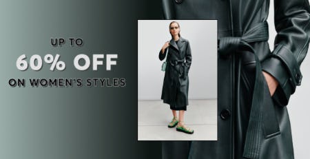 Up to 60% Off Women's Styles