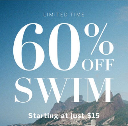 60% Off Swim from Victoria's Secret Stores