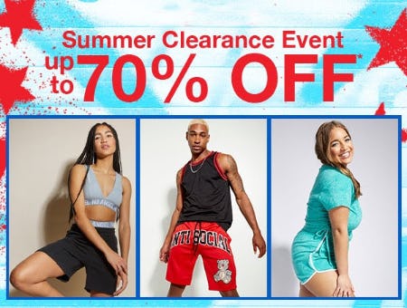 Summer Clearance Event Up to 70% Off from rue21