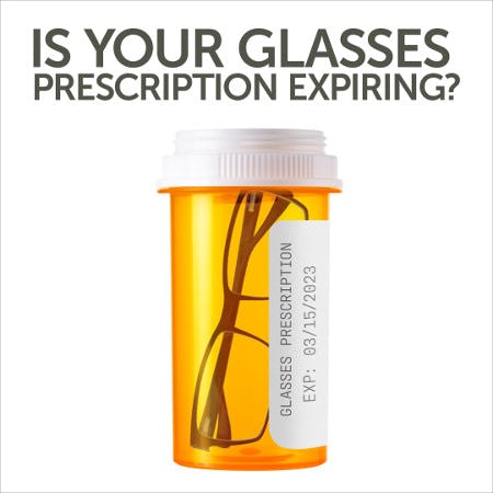 Your Rx Might Be Expiring from Pearle Vision