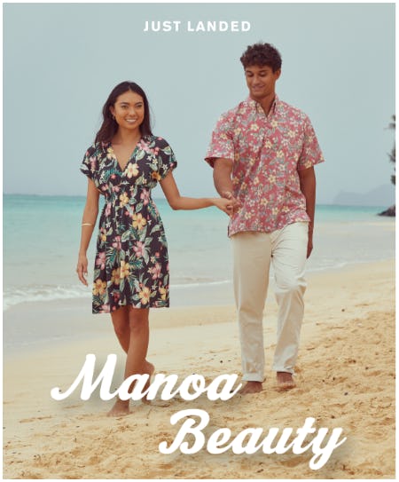 Inspired by Hawaii's Most Beautiful Blooms: Manoa Beauty Collection from Reyn Spooner