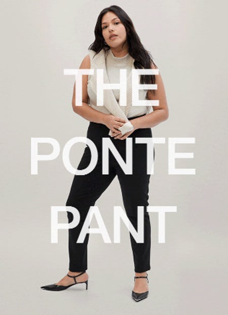 The Ponte Pant from Gap