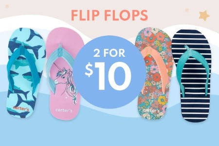 Flip Flops 2 for $10