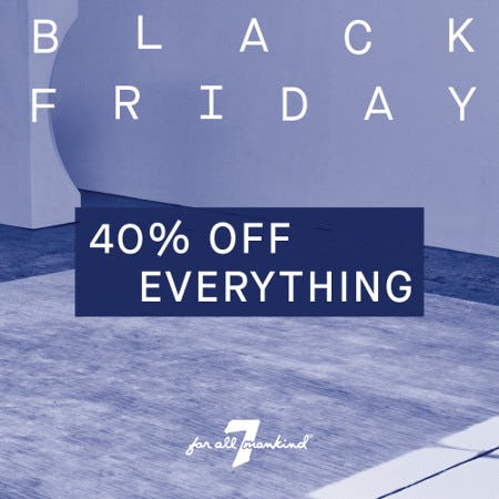 7 for all mankind black friday sale