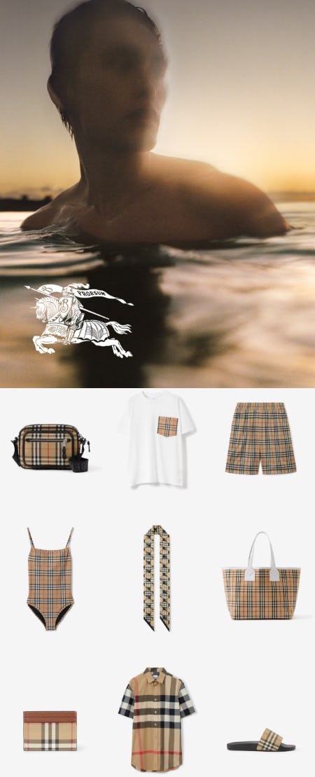 The Heritage Collection: Beach Edition from Burberry