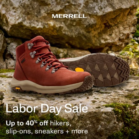 Labor Day Sale: Up to 40% Off Hikers, Slip-ons, Sneakers + More