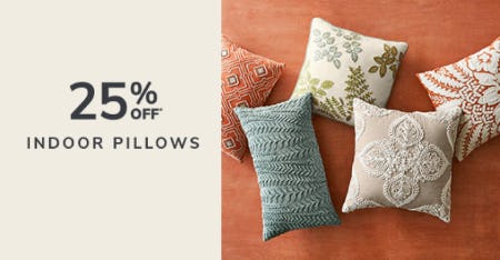 25 Off Indoor Pillows At Pier 1 Imports Greenville Mall