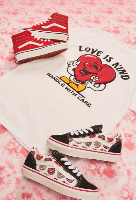 Give The Kiddos The Gift Of Love from Vans