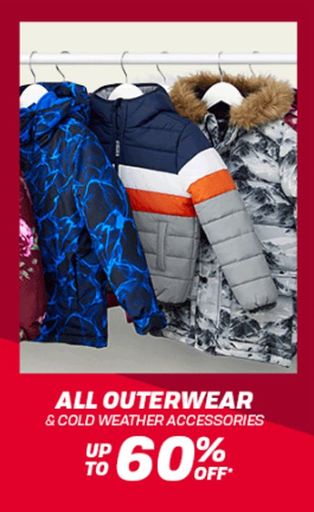 All Outerwear and Cold-Weather Accessories Up to 60% Off from The Children's Place