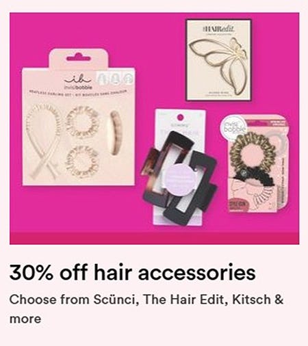 Shop Jewellery, Accessories, Hair, Beauty & More