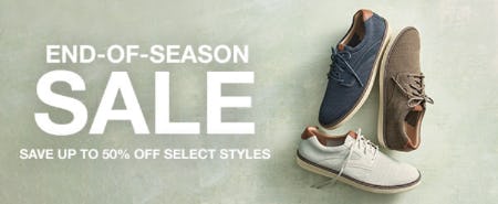 End-of-Season Sale: Up to 50% Off Select Styles from Johnston & Murphy