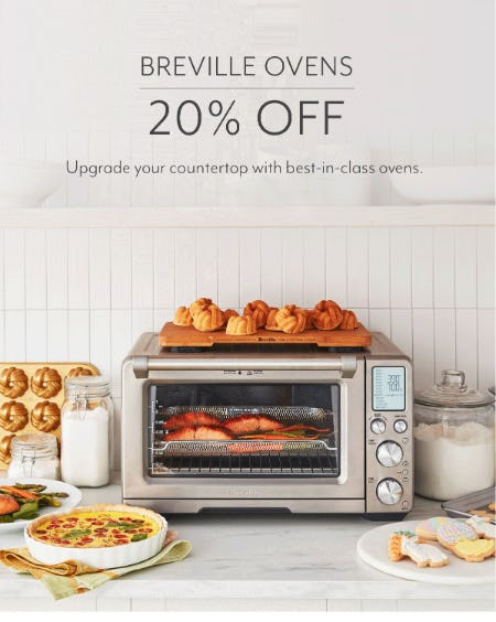 Breville Ovens 20% Off from Sur La Table