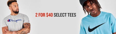 2 for $40 Select Tees