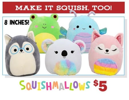 five below sanrio squishmallow