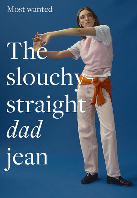 Design-Team Favorite: The Slouchy-Straight Dad Jean from J.Crew
