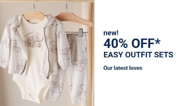 40% Off Easy Outfit Sets