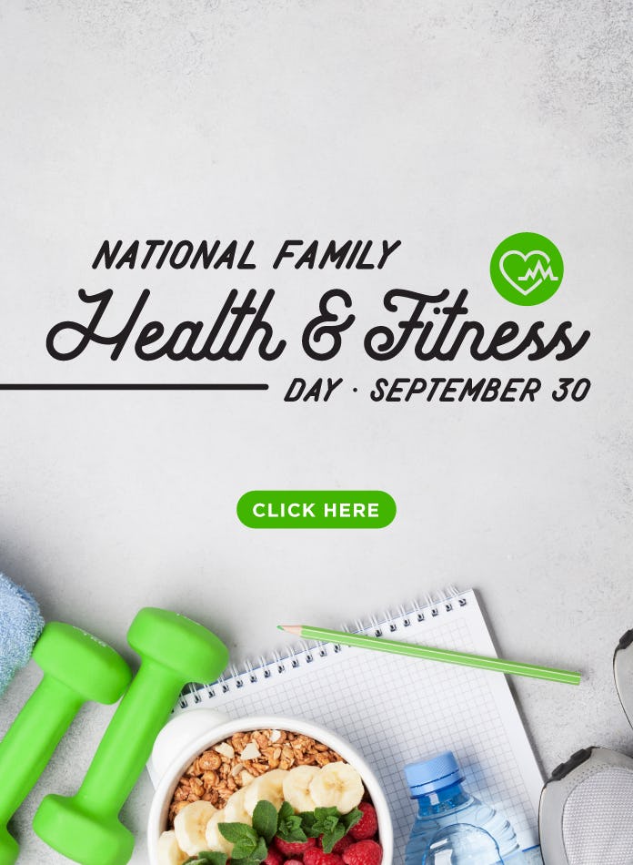 National Family Health & Fitness Day
