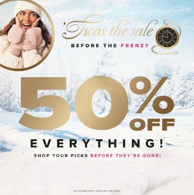 50% off Everything