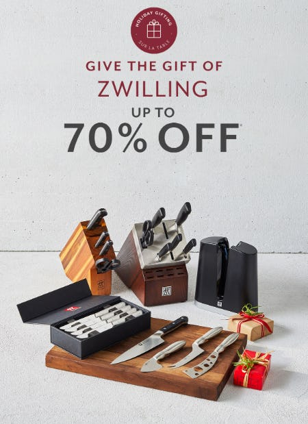 Zwilling Up to 70% Off from Sur La Table