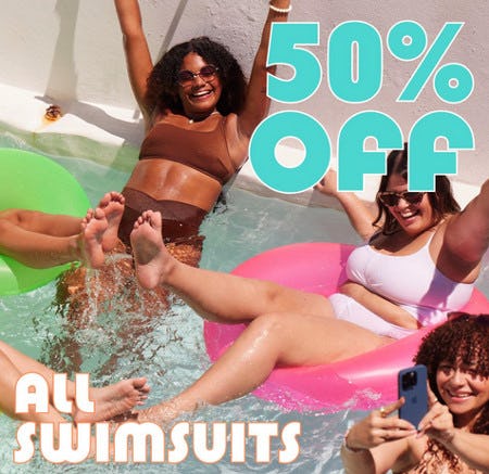 50% Off All Swimsuits from Aerie