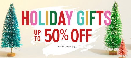 Holiday Gifts Up to 50% Off from francesca's
