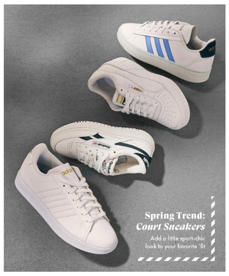 Spring Forecast: Court Sneakers from DSW Shoes