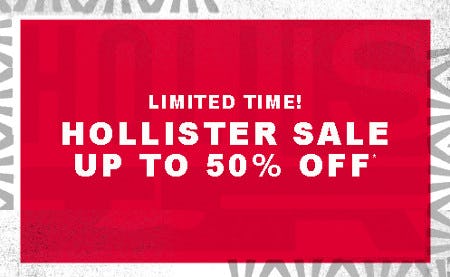 hollister sale