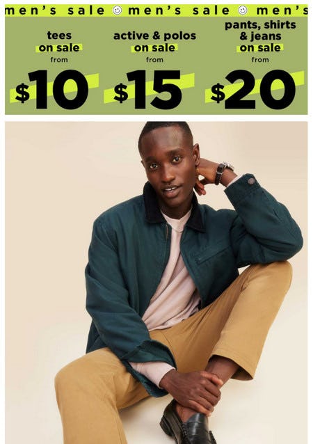 Men's Sale from Old Navy