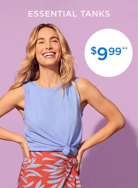 Essential Tanks $9.99
