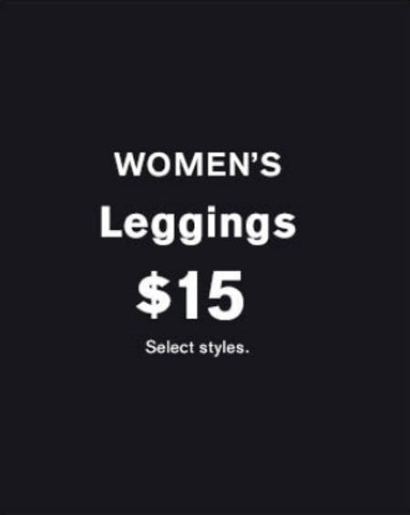 $15 Women's Leggings from Express Factory