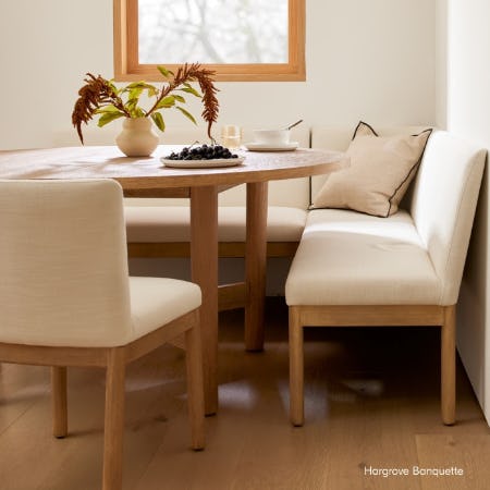 Small-Space kitchen Seating from West Elm