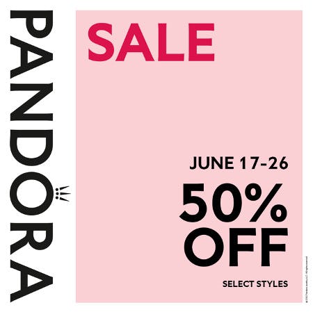 June Seasonal Sale from PANDORA