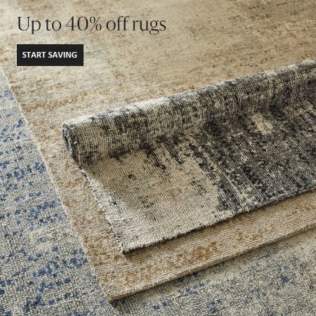 Up to 40% Off Rugs