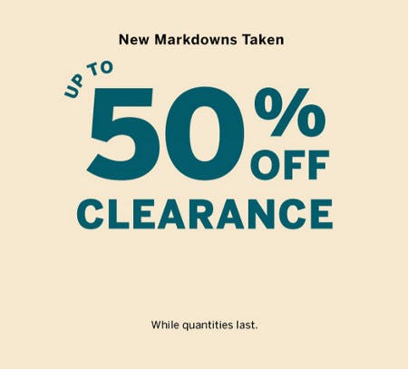 Up to 50% Off Clearance from Victoria's Secret