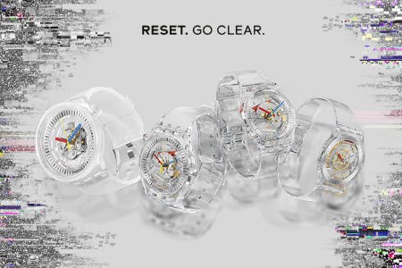 CLEAR Collection from Swatch