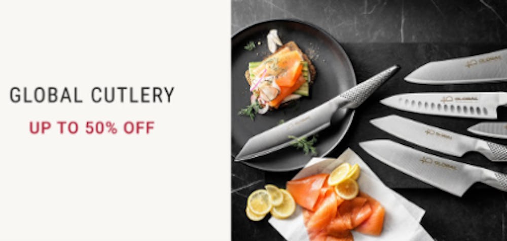 Up to 50% Off Global Cutlery