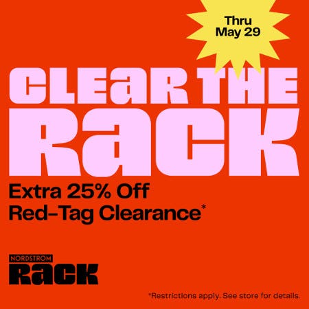 CLEAR THE RACK from Nordstrom Rack