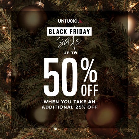 Untuckit - Black Friday Sale from UNTUCKit