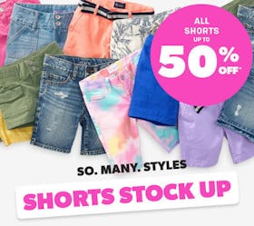 All Shorts Up to 50% off