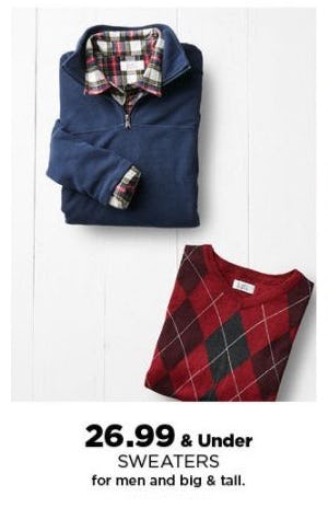kohls men big and tall