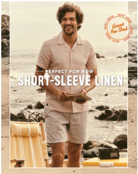 Cool Short-Sleeve Linen from UNTUCKit