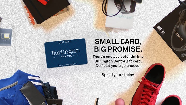 Burlington coat clearance factory gift cards