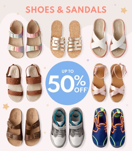 Shoes & Sandals Up to 50% Off